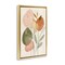 Stupell Industries Soft Organic Shape Botanicals Floater Framed Canvas Wall Art Design by LSR Design Studio